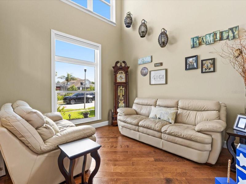 fORMAL LIVING ROOM HARDWOOD FLOORS