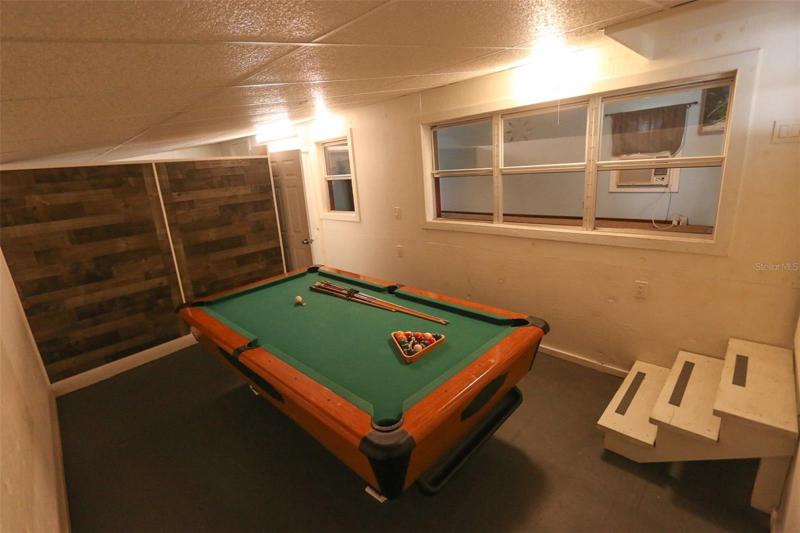 Left side, possible 3rd bedroom, studio in rear