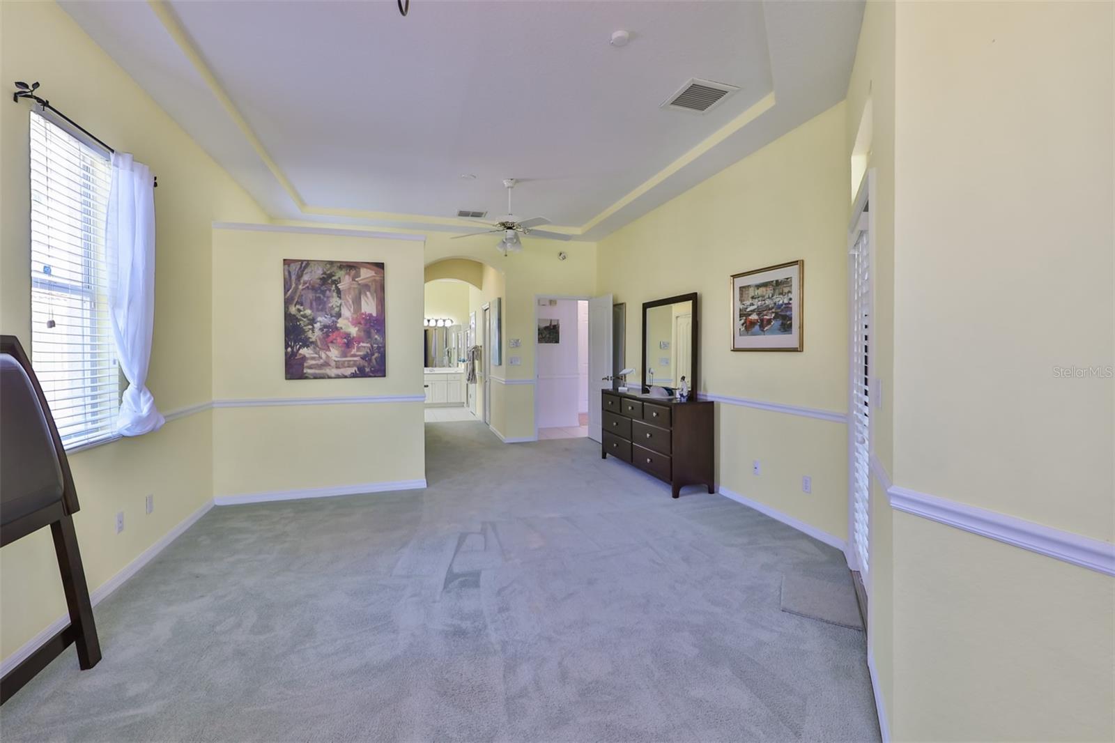 Extended Primary Bedroom W/Tray Ceiling
