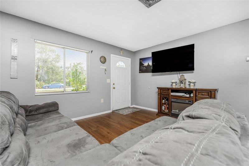 Looking toward front  door