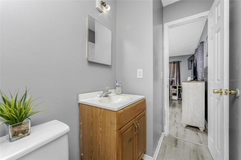En suite master bath