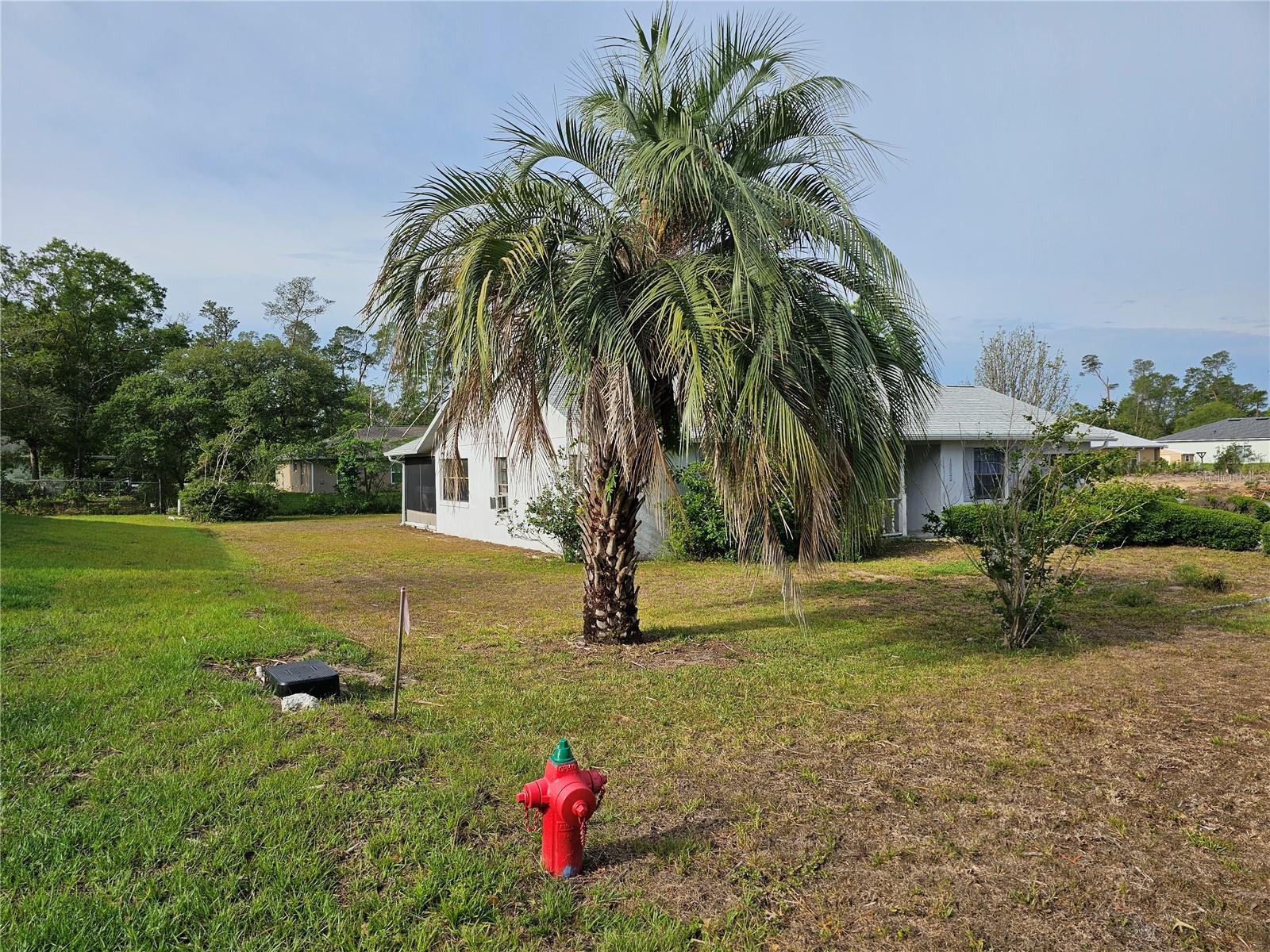 front and left side of house