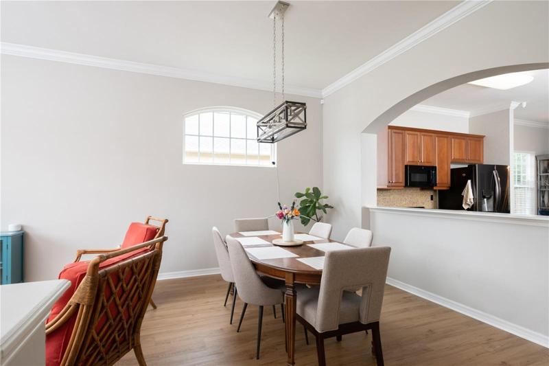 Front Sitting room open to kitchen