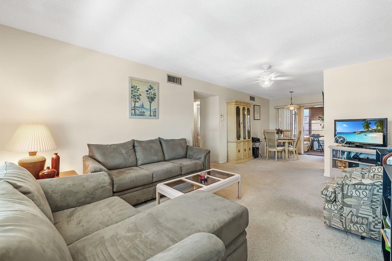 spacious living room, larger furniture