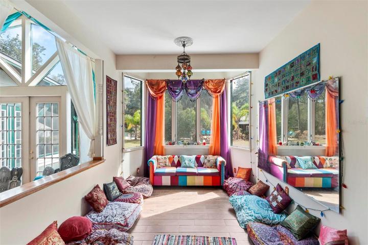 Atrium off Kitchen