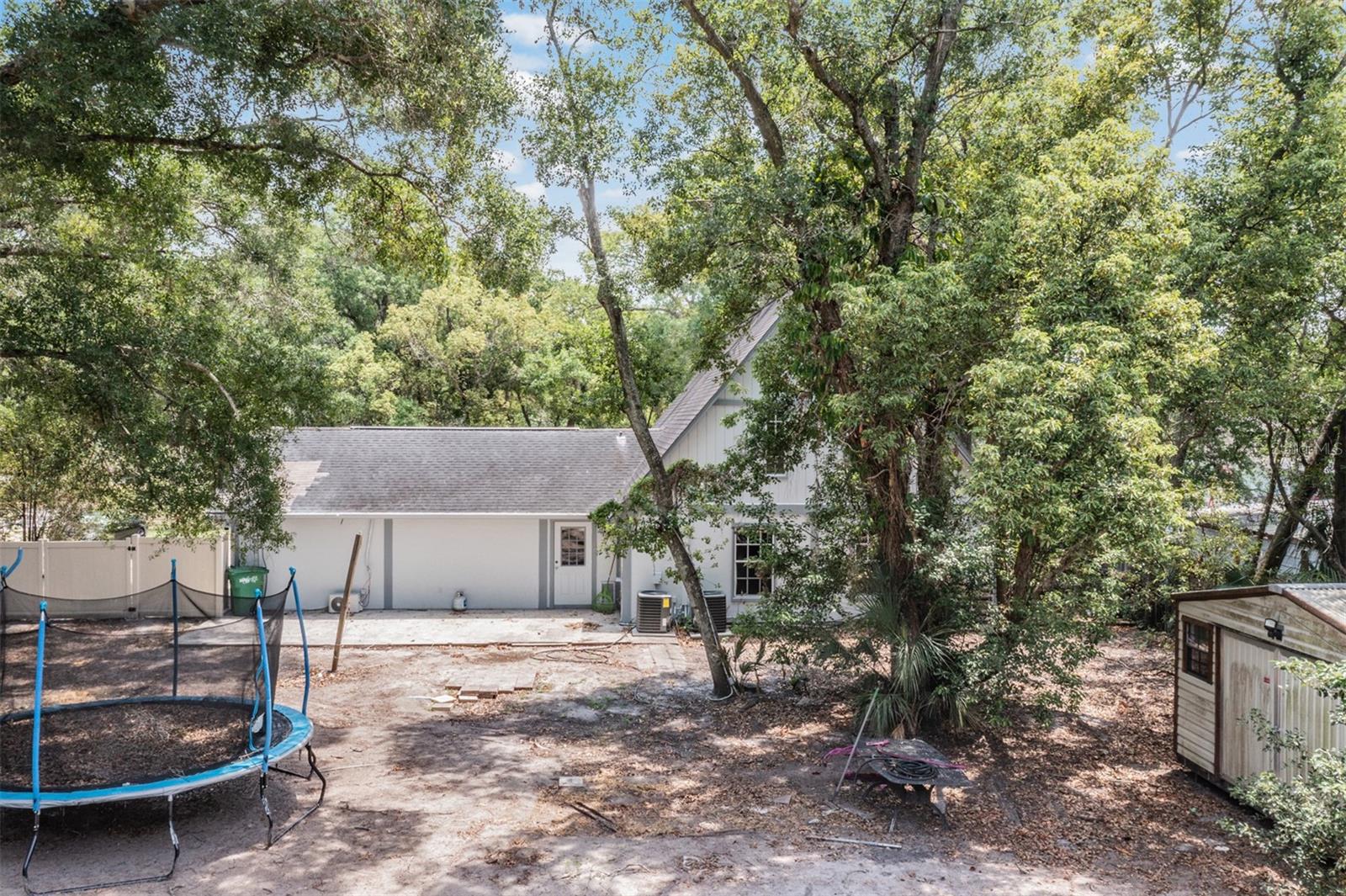 Fenced in Back Yard!  Great for a Pool or Storage!