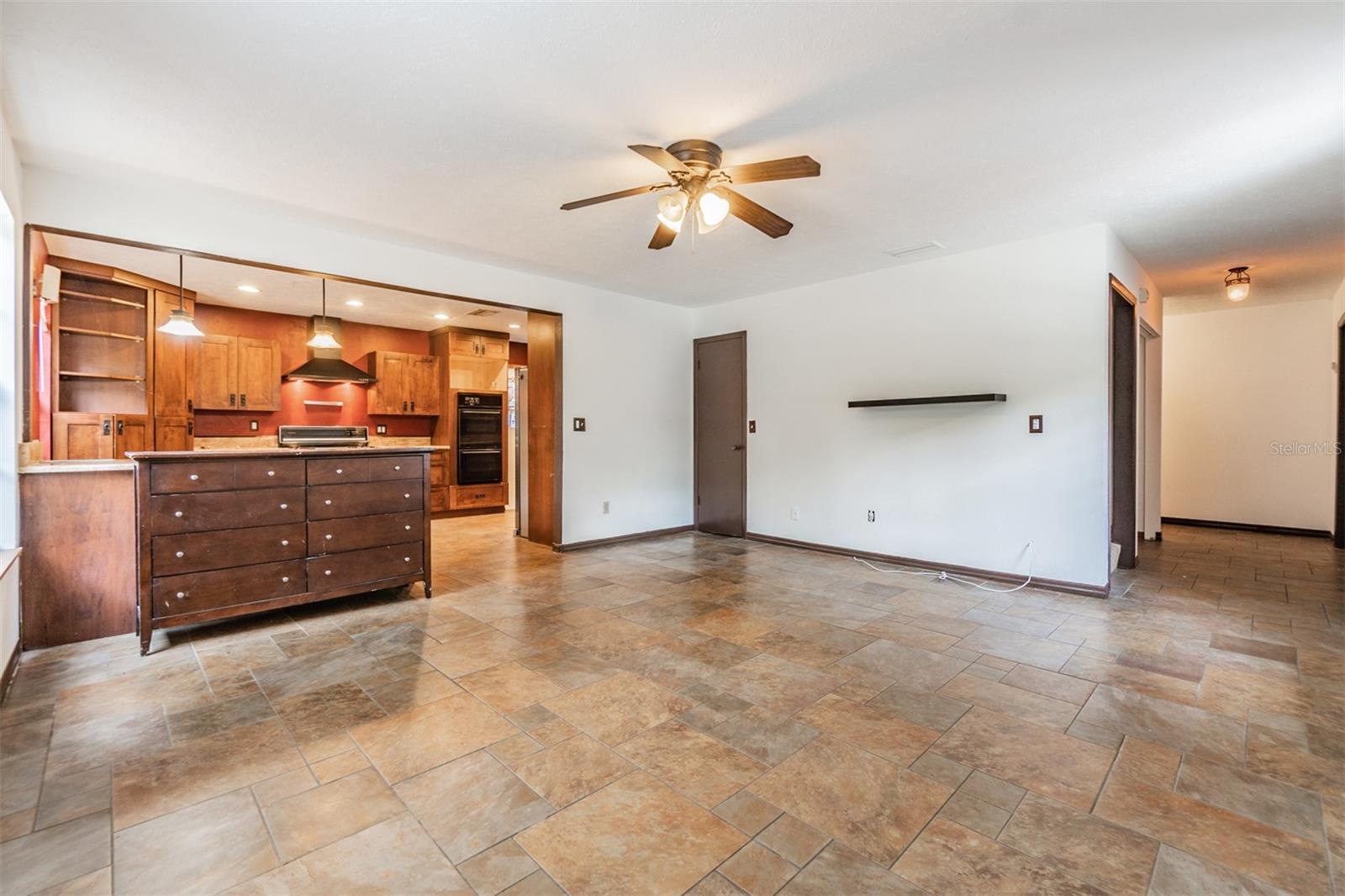 Living Room open to Kitchen