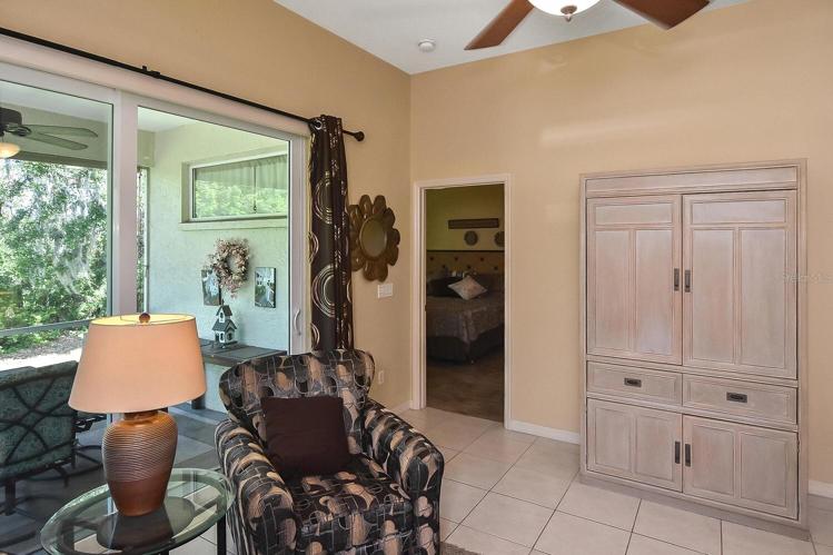 Living room to master bedroom