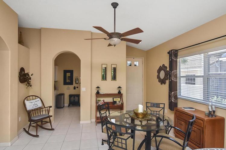 Dining room, foyer, kitchen