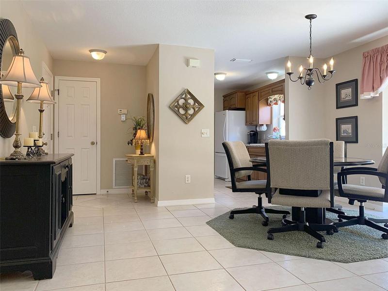 ENTRY, DINING ROOM, KITCHEN