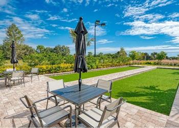 Bocce Ball at the amenities center
