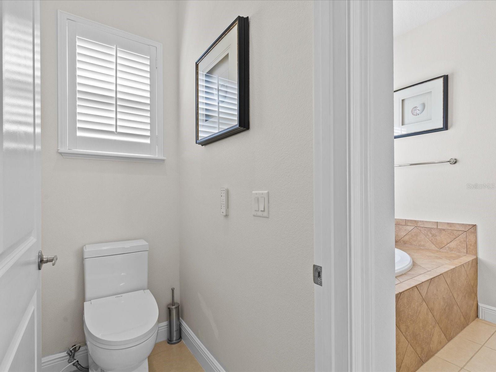 Master Bathroom with Smart toilet (Brand new)