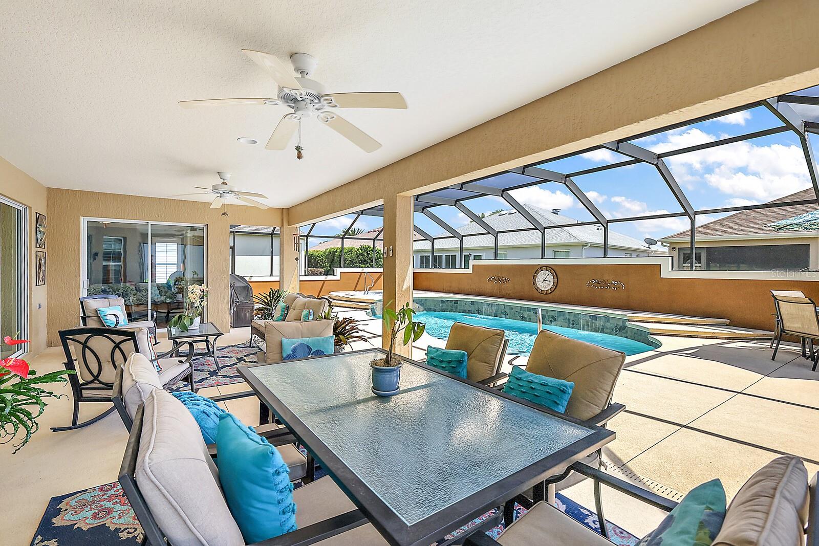 Fantastic outdoor living!