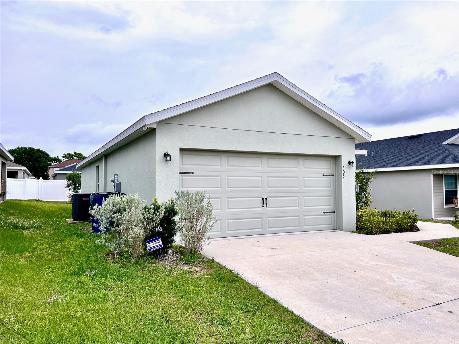 Front Exterior Garage