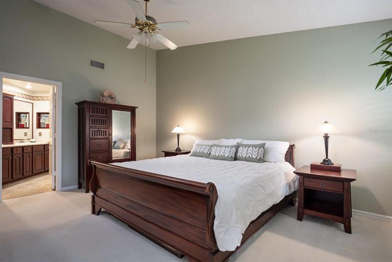 Calming decorator tones are perfect for any decor.