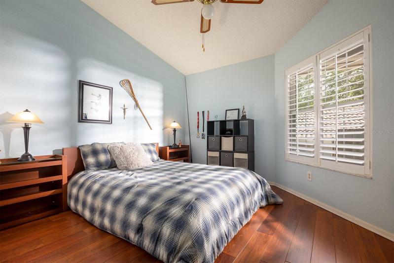 Cool color palates adorn the walls and give the home a beachy feel.