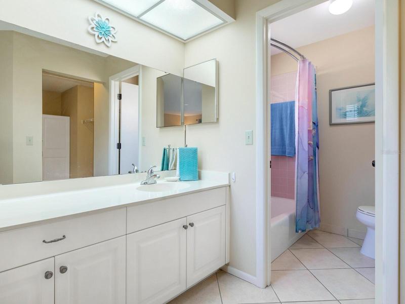 Bathroom 1 with separate shower and water closet room