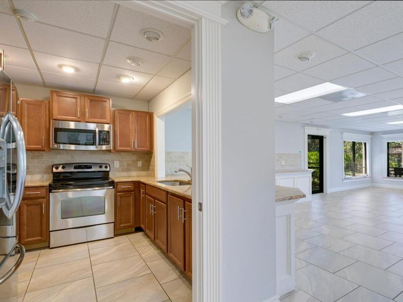Club house kitchen