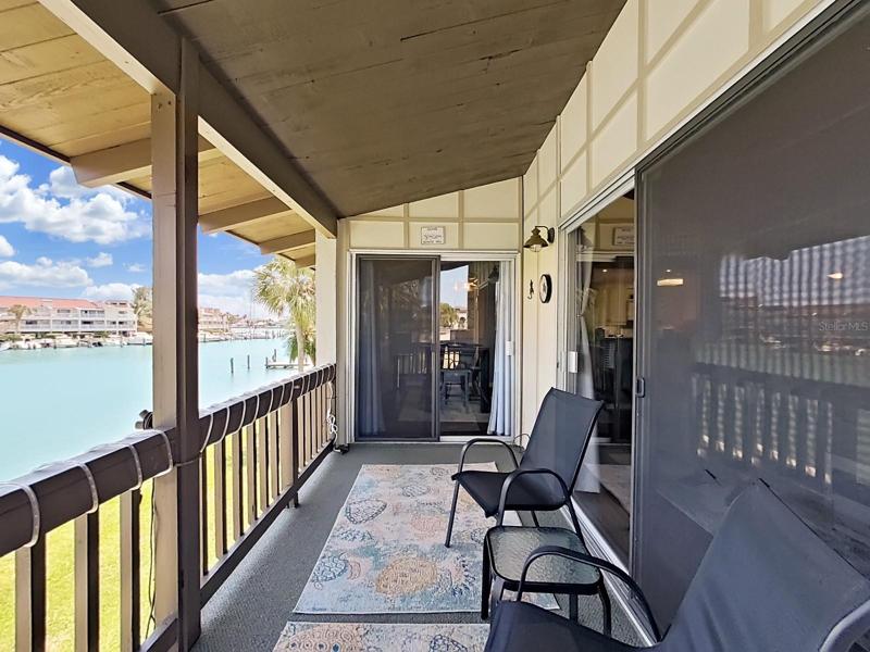 Open to the family and kitchen areas from the balcony!