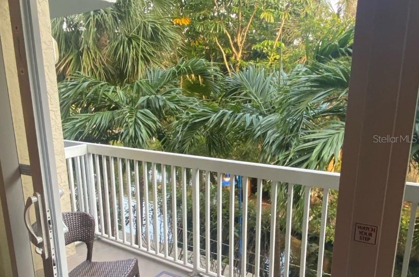 Tropical relaxing view