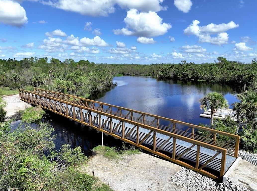 A bridge at The Legacy Trail