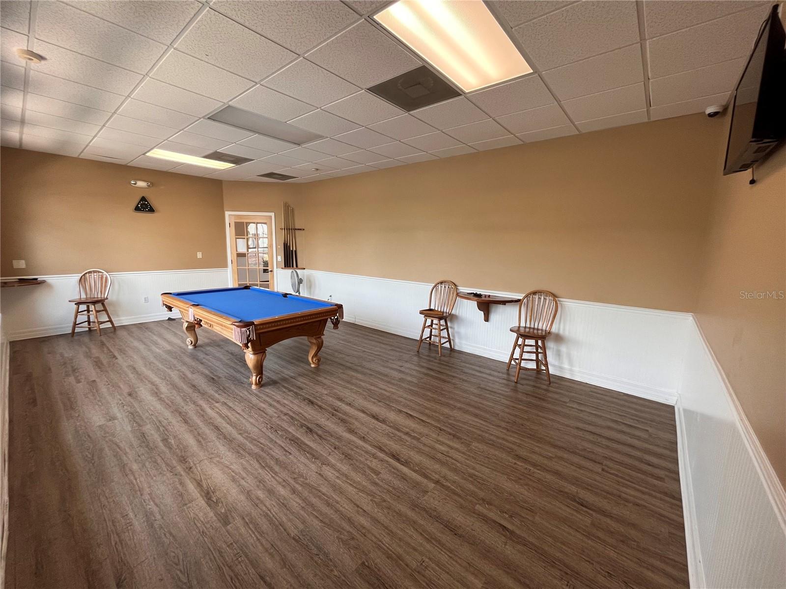 Clubhouse Billiards Room