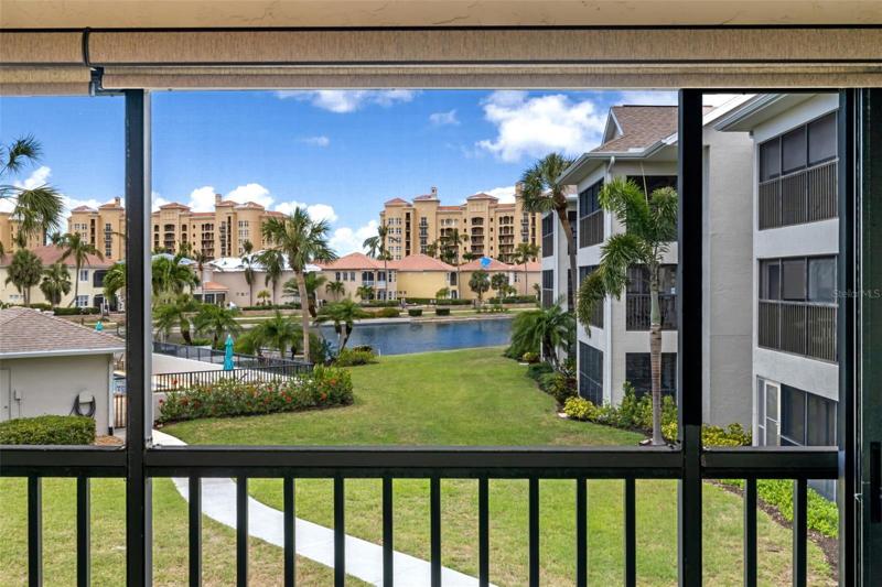 View of water from the Florida Room/Lanai