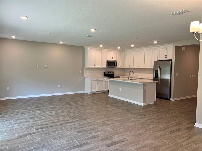 Great Room/Kitchen Combo