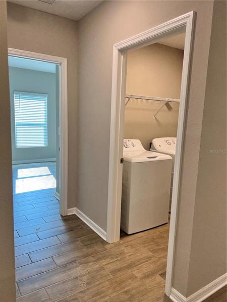 Hall to Laundry Room