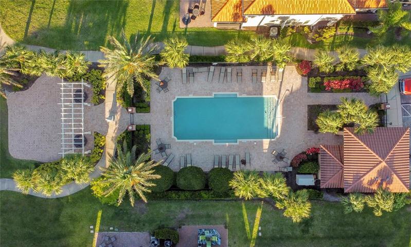Point Cypress Resort style pool & cabana