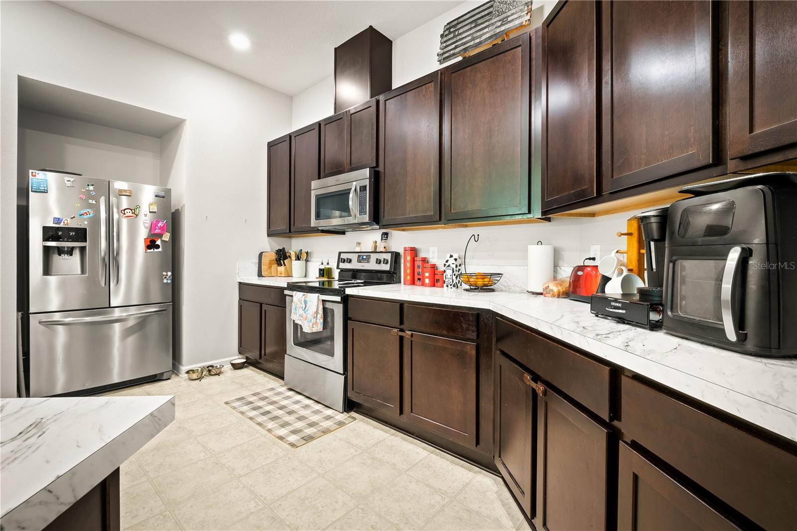 Stainless steel appliances