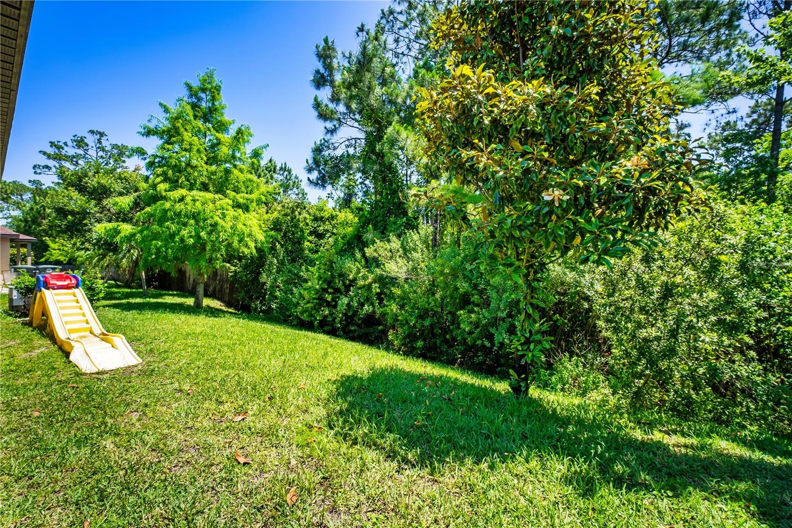 Nature Preserve in rear