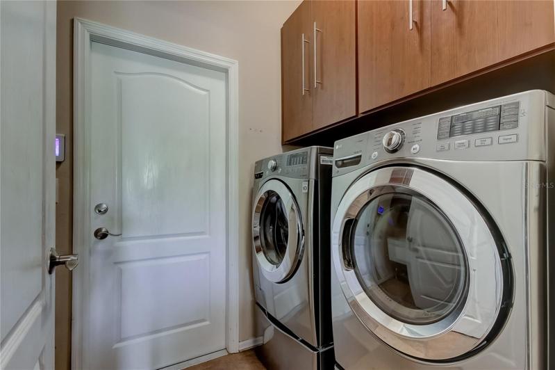 Inside laundry