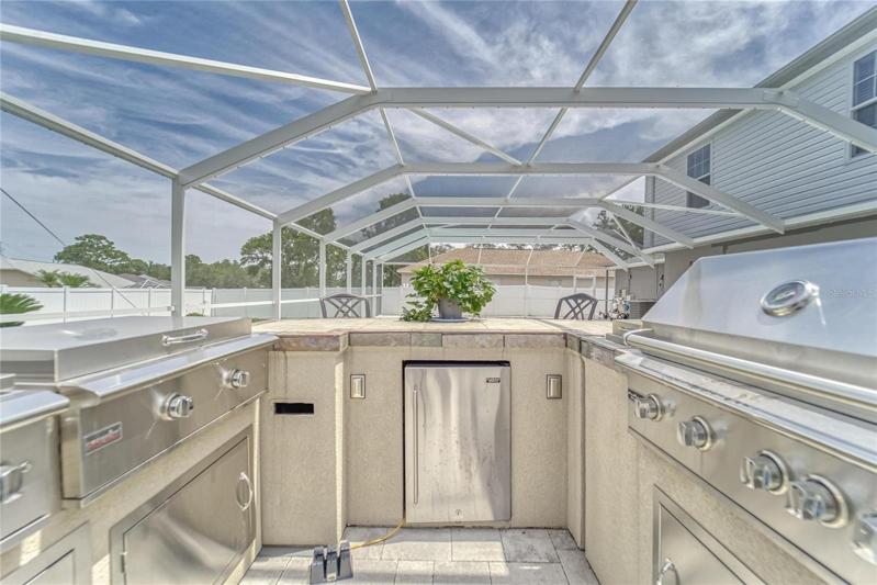 Outdoor kitchen