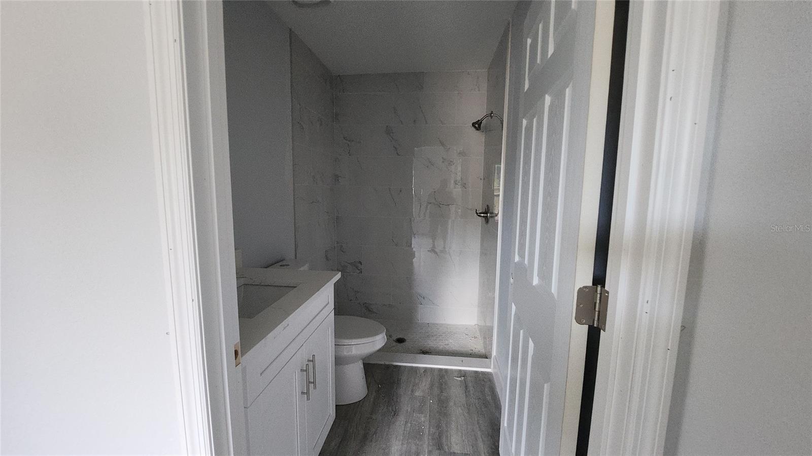 Master Bath of actual home.