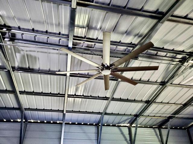Fan in detached garage