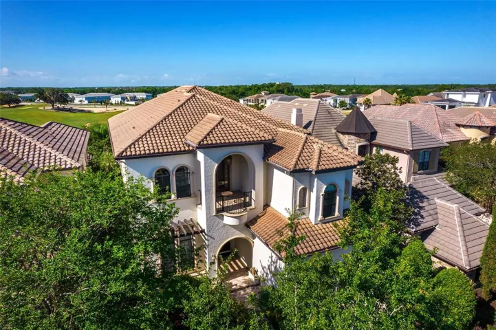 Tuscany Style Nestled in the Trees.