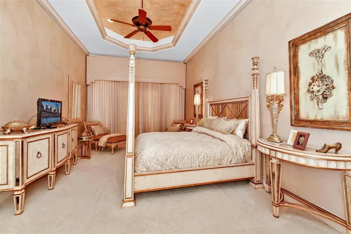 Featured Tray Ceiling and Quality Furnishings.