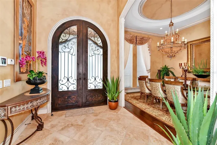 Grand Entrance with Architectural Moldings