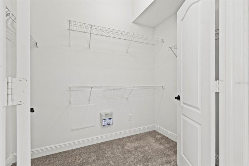 MASTER BEDROOM CLOSET