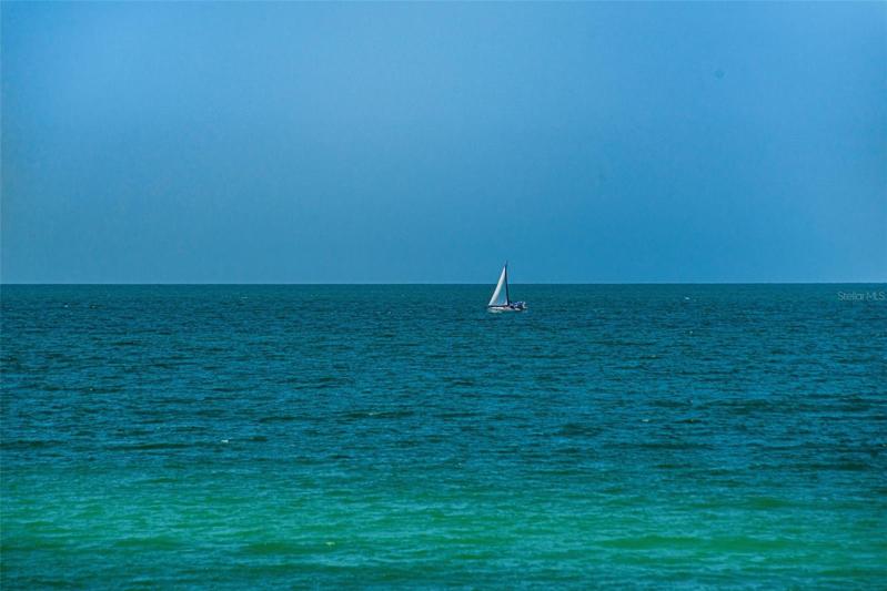 Direct Gulf View from Balcony off Dining Room