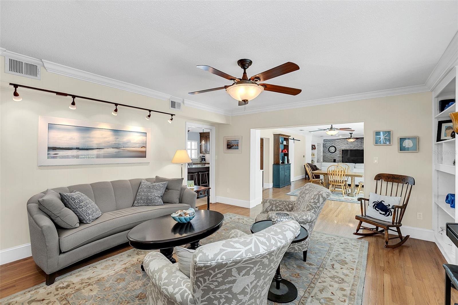 Formal Living Off Kitchen &amp; Family Rm