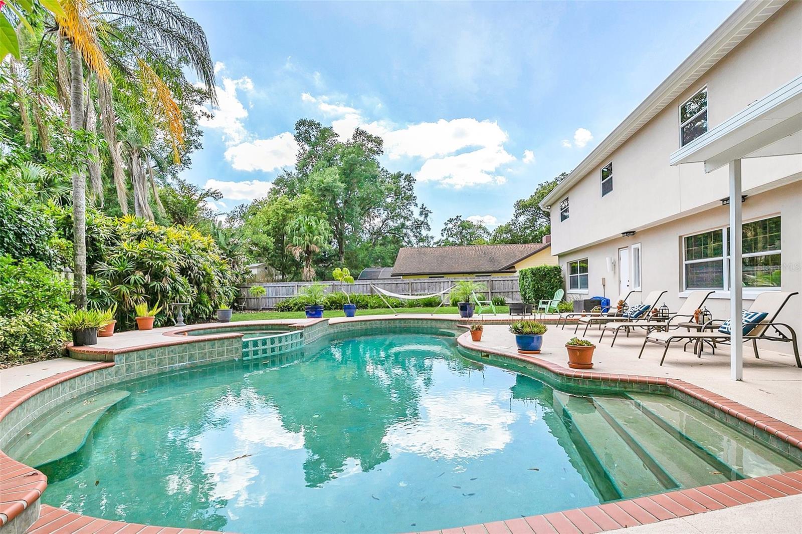 Private Fenced Lot