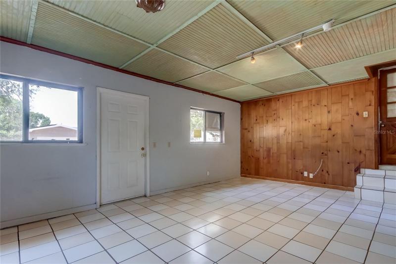 Garage Conversion - Reverse View