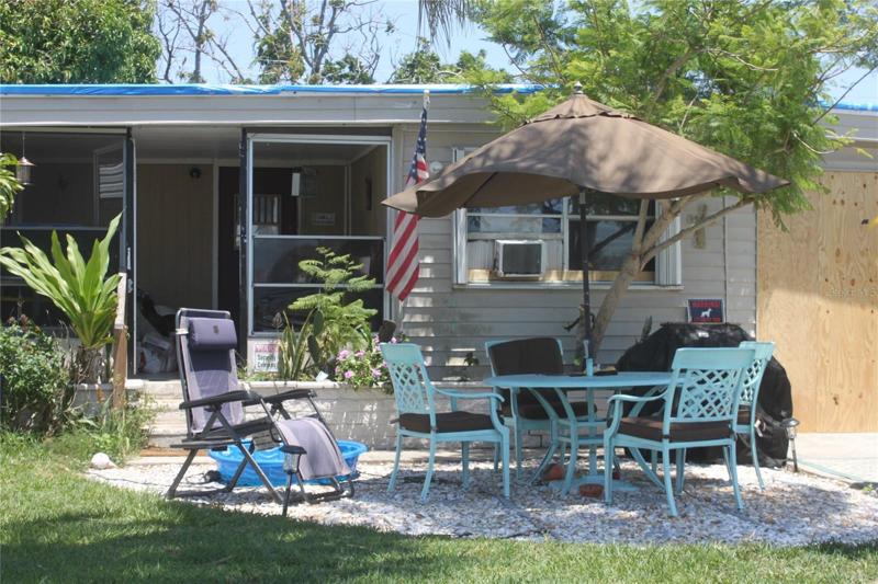 front of home