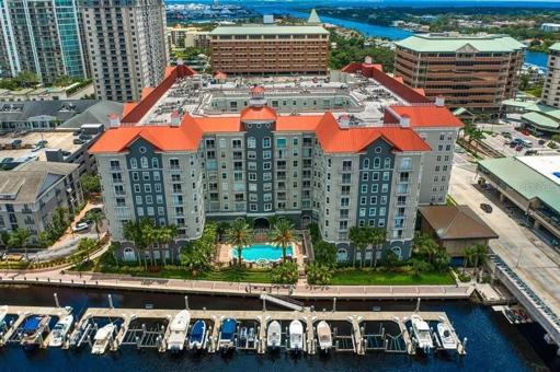 Parkcrest Condominium on Harbour Island waterfront view
