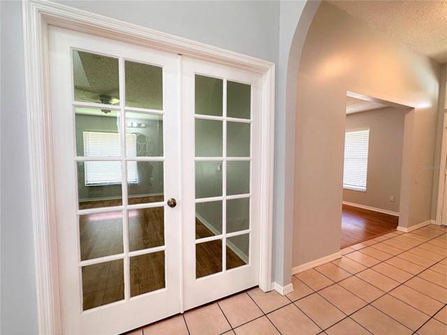 French Door Entry to Bedroom 2