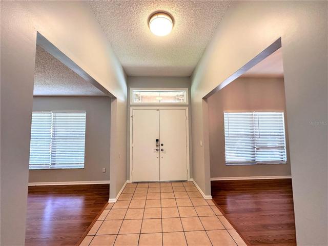Entry Foyer flanked by Living and Dining Rooms