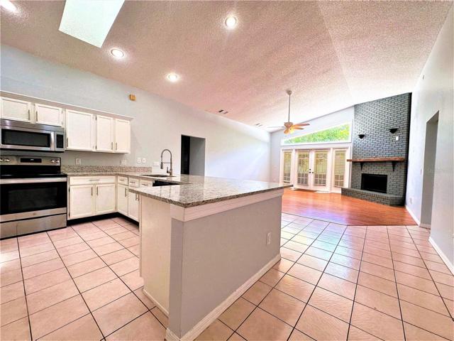 Open Kitchen to Family Room