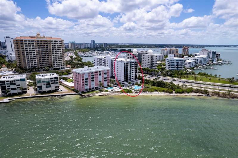 Aerial Shot of Intercoastal Water Views